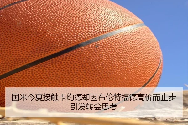 国米今夏接触卡约德却因布伦特福德高价而止步引发转会思考